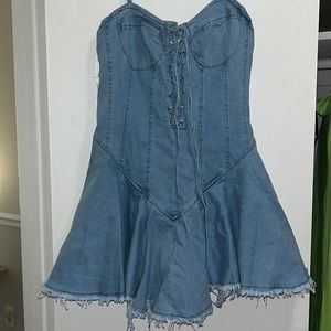 FASHION NOVA DENIM DRESS